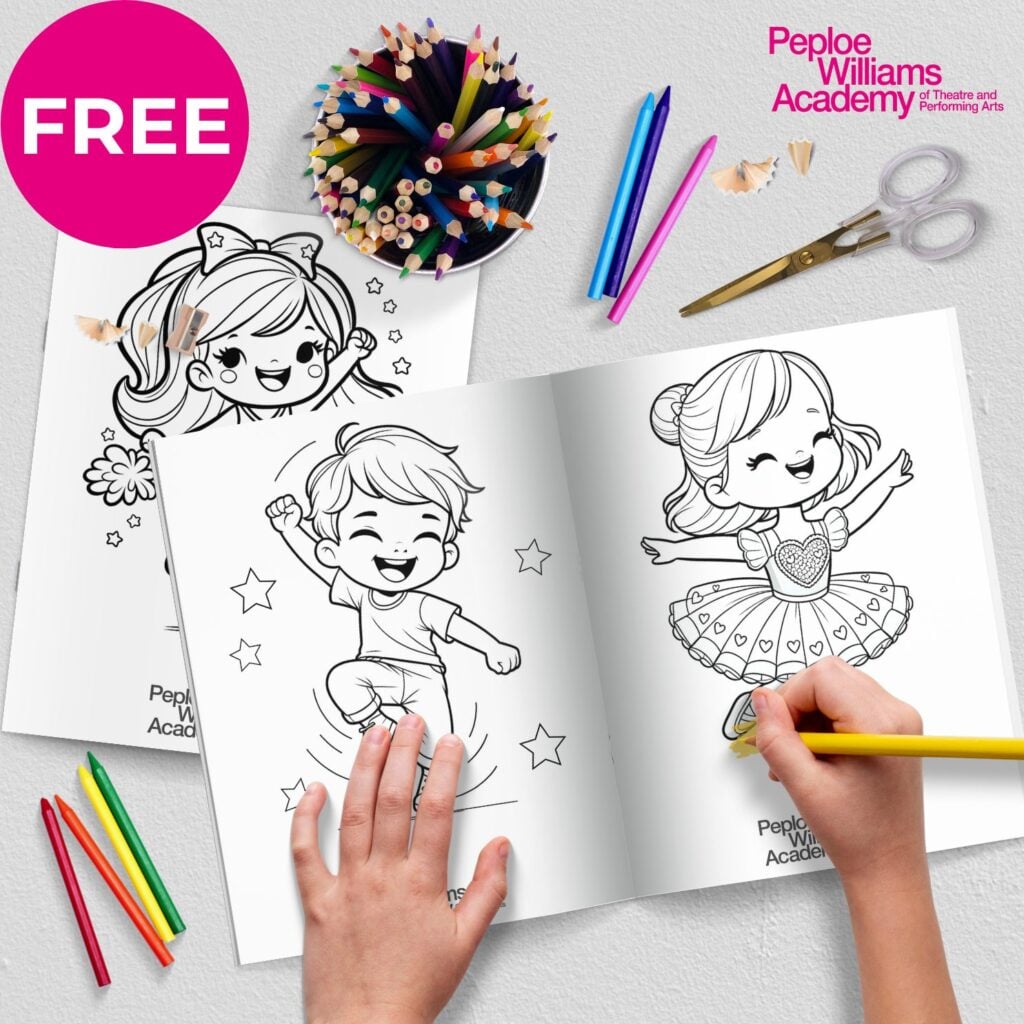 Dance Colouring Pages For Children